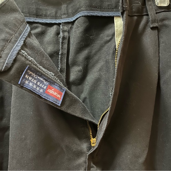Black Wrangler Five Star Khakis, Size 40 X 32 - Picture 4 of 8